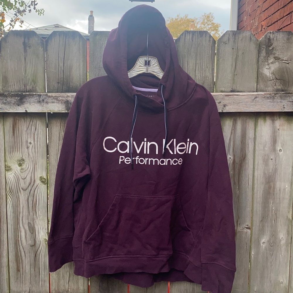 Calvin Klein purple hoodie sz. L